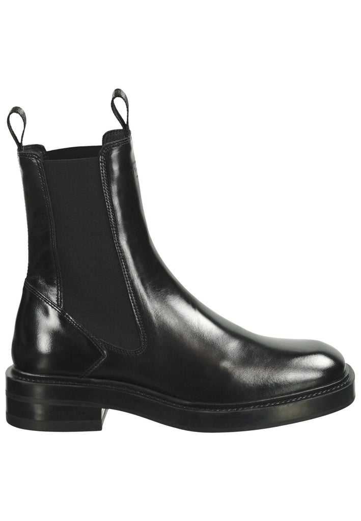 GANT Stiefelette Leder/Textil Schwarz
