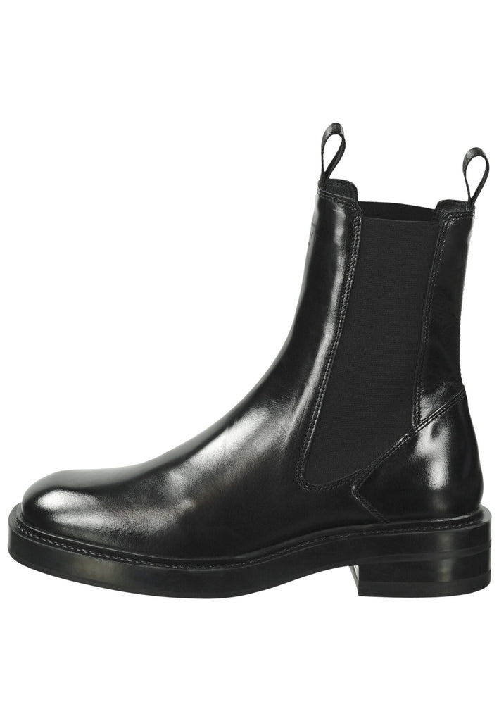 GANT Stiefelette Leder/Textil Schwarz