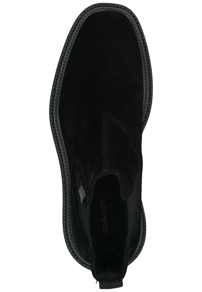 GANT Stiefelette Leder/Textil Schwarz