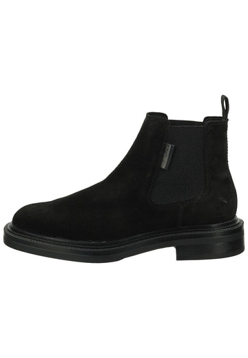GANT Stiefelette Leder/Textil Schwarz