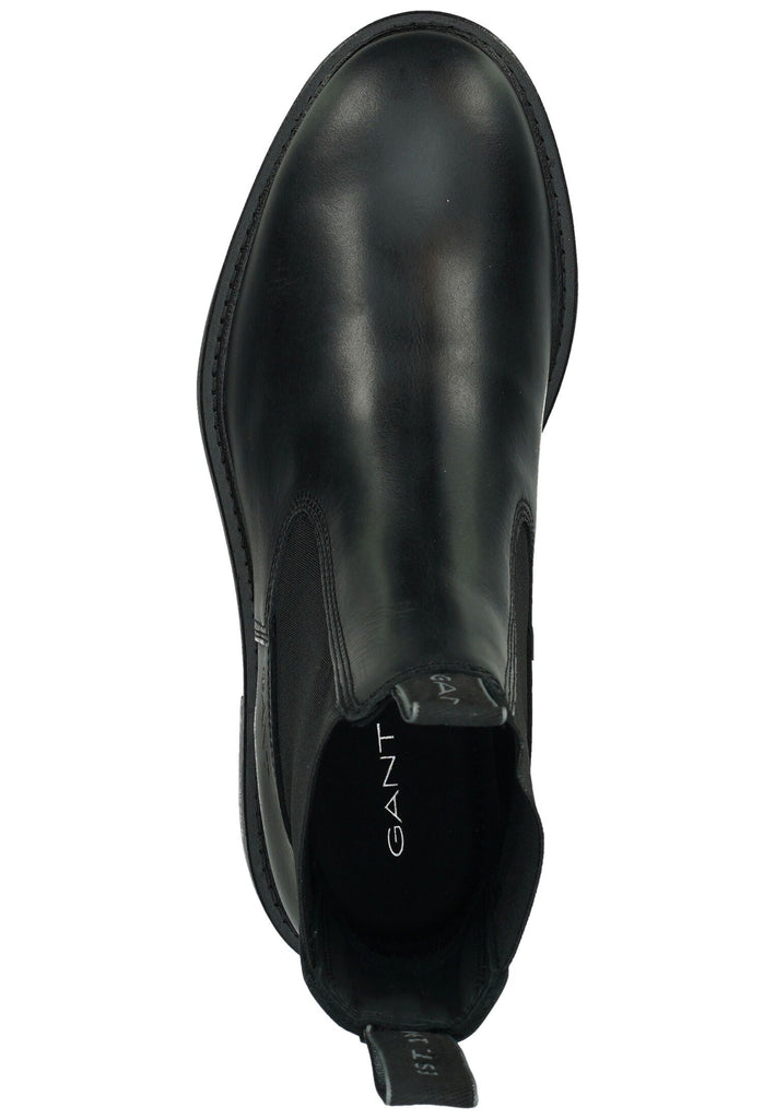 GANT Stiefelette Leder/Textil Schwarz