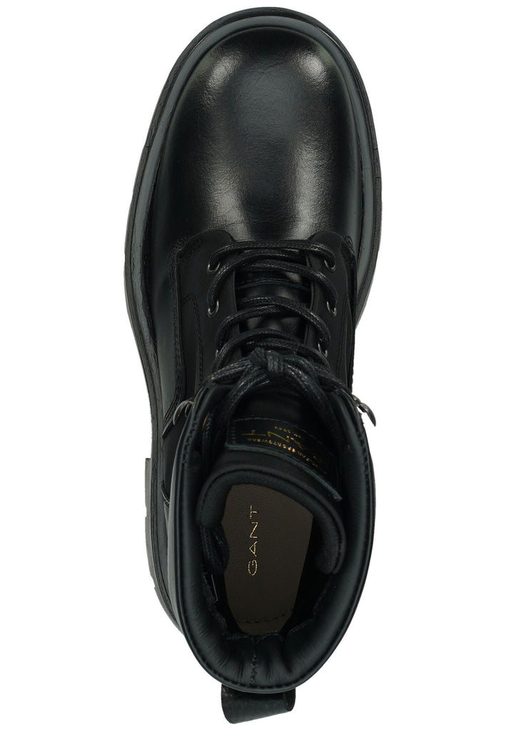 GANT Stiefelette Leder/Textil Schwarz