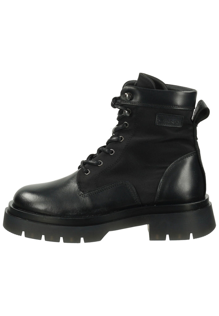 GANT Stiefelette Leder/Textil Schwarz