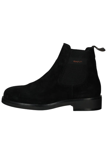 GANT Stiefelette Leder/Textil Schwarz