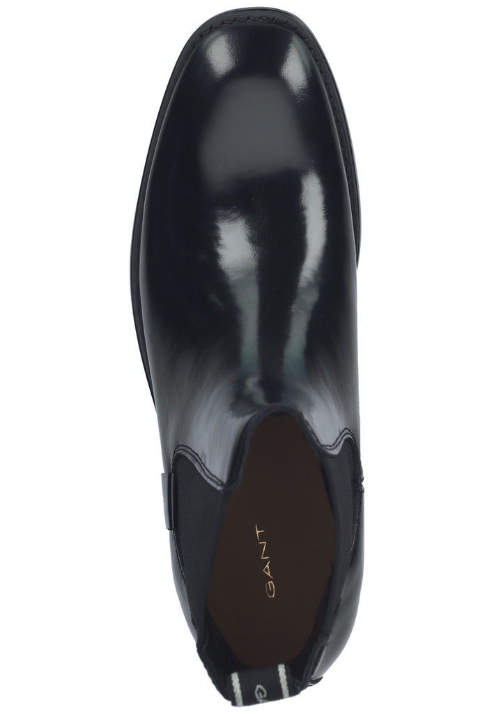 GANT Stiefelette Leder/Textil Schwarz