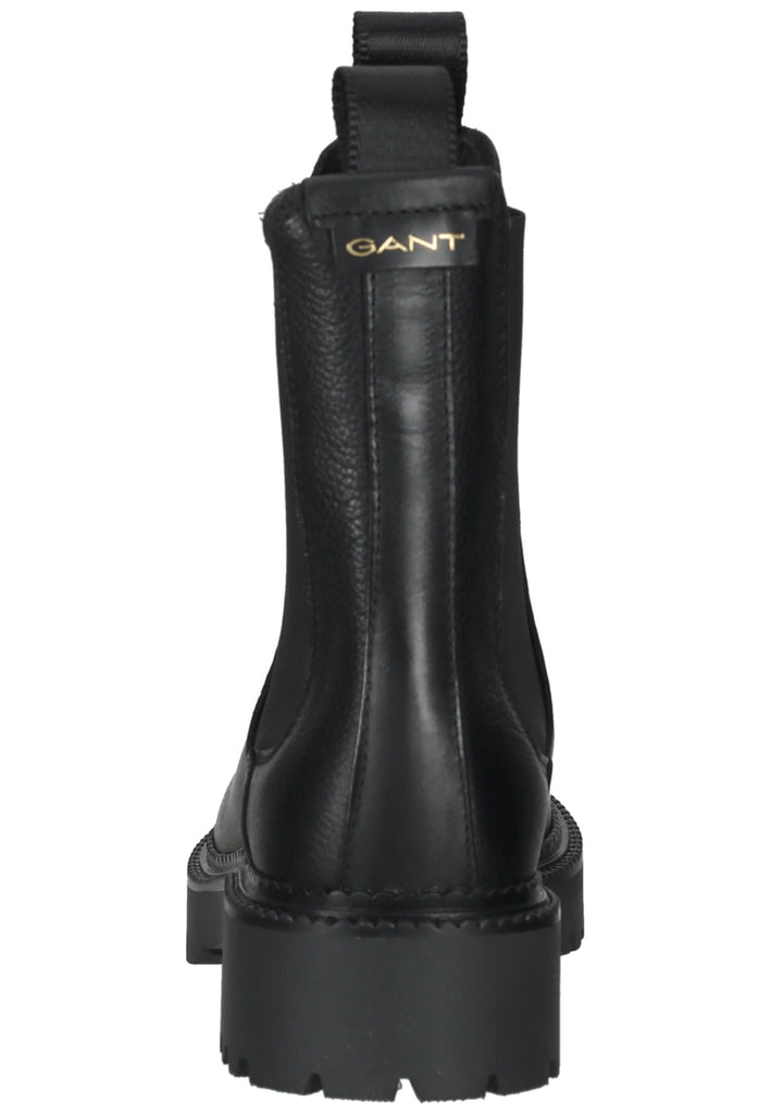 GANT Stiefelette Leder/Textil Schwarz