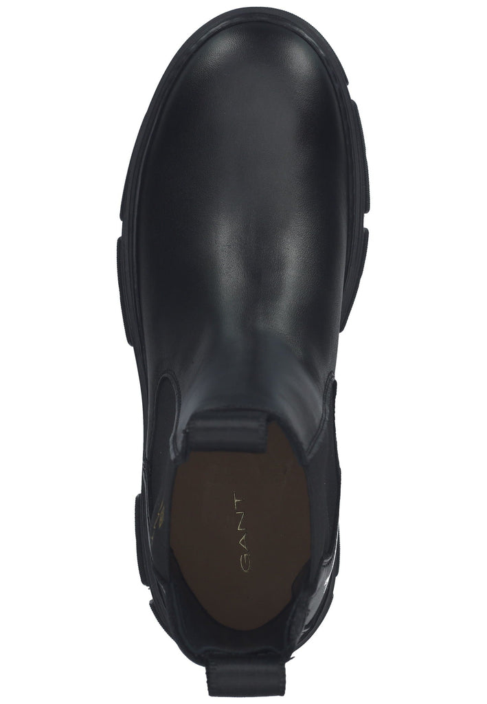 GANT Stiefelette Leder/Textil Schwarz