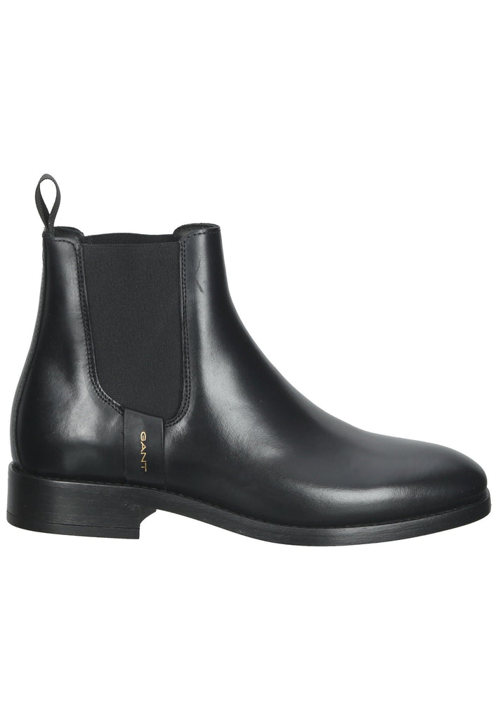 GANT Stiefelette Leder/Textil Schwarz