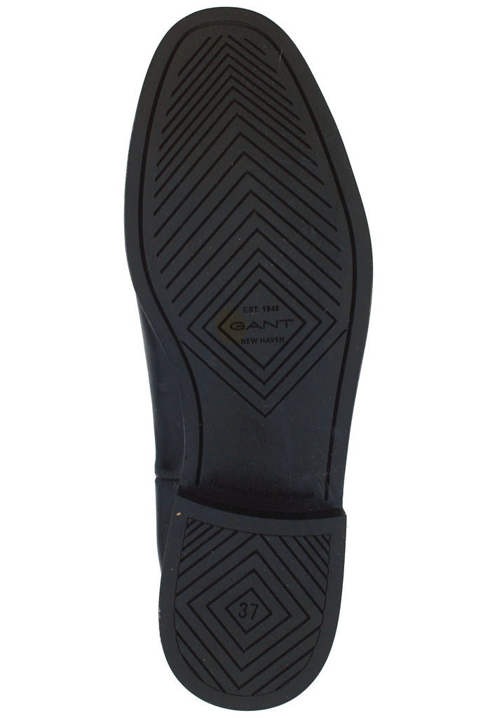 GANT Stiefelette Leder/Textil Schwarz