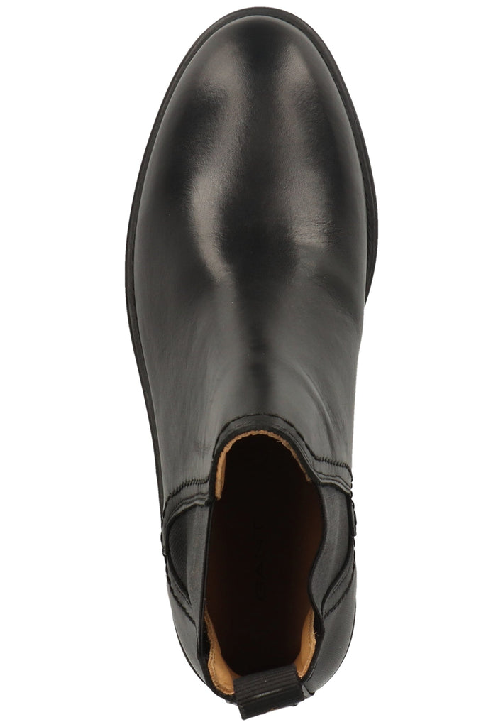 GANT Stiefelette Leder/Textil Schwarz