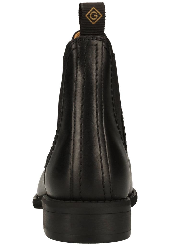 GANT Stiefelette Leder/Textil Schwarz