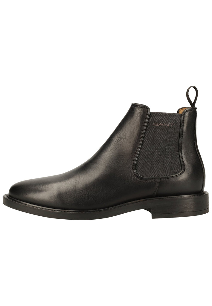 GANT Stiefelette Leder/Textil Schwarz