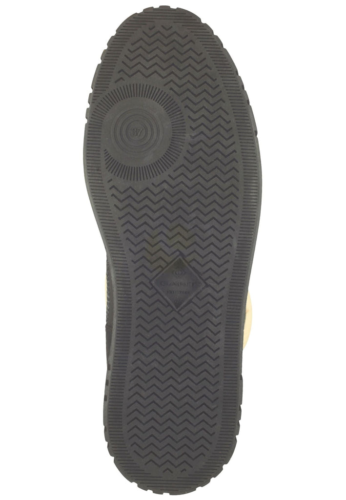 GANT Stiefelette Leder/Textil Schwarz/Beige