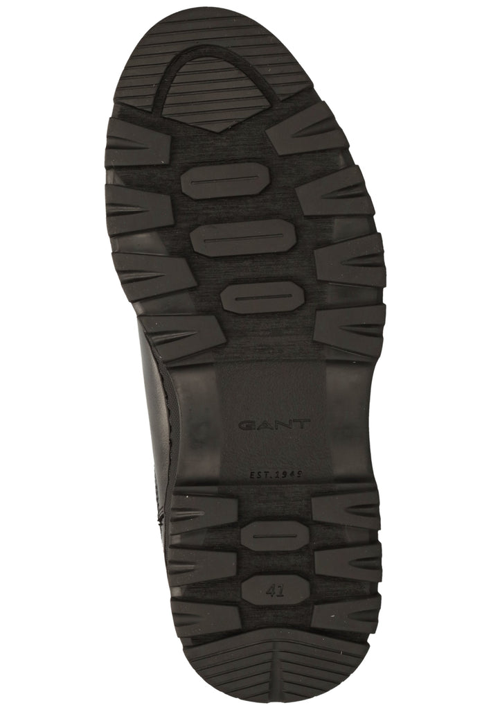 GANT Stiefelette Leder/Textil Schwarz Warmfutter