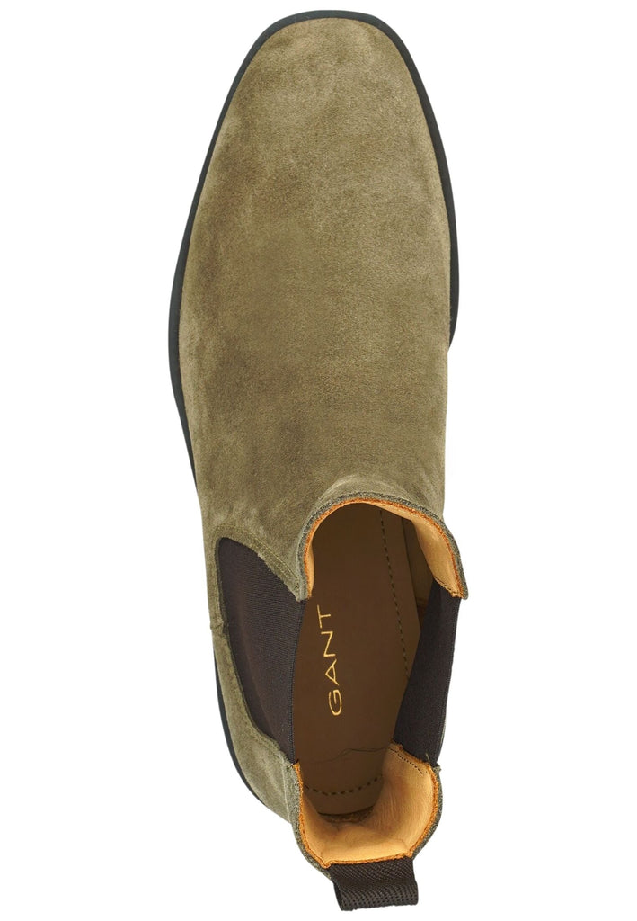 GANT Stiefelette Leder/Textil Taupe