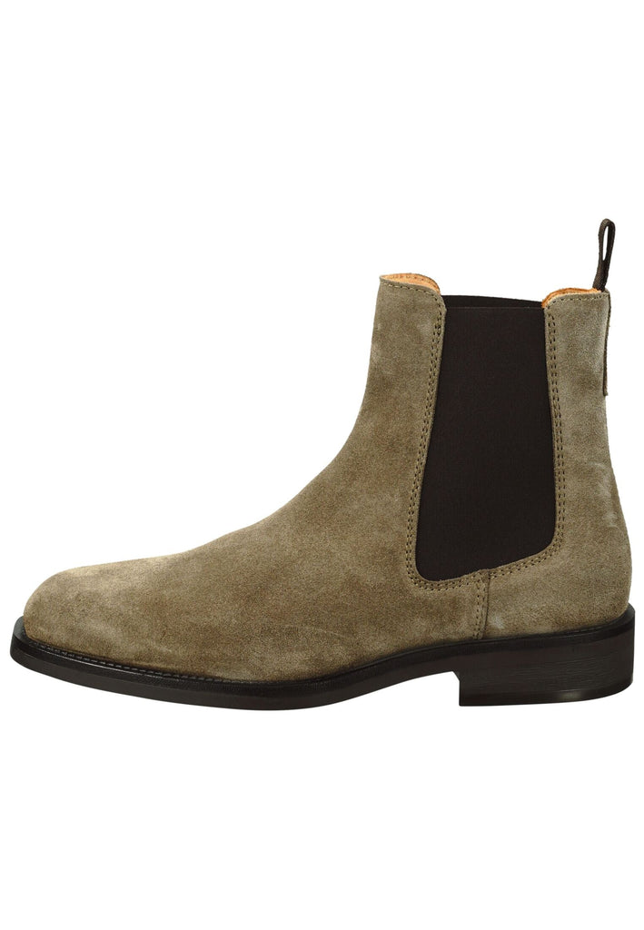 GANT Stiefelette Leder/Textil Taupe