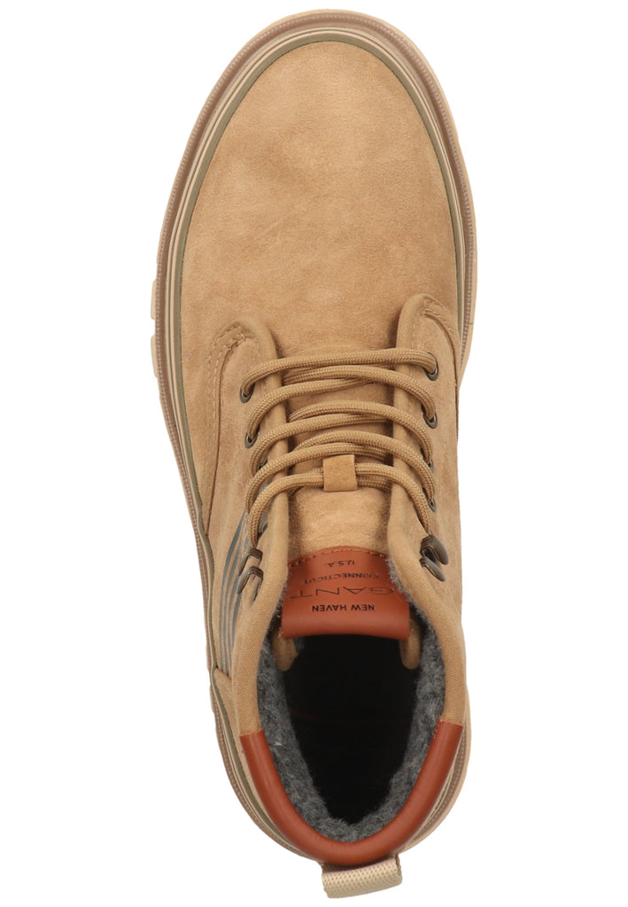GANT Stiefelette Nubukleder Beige Warmfutter