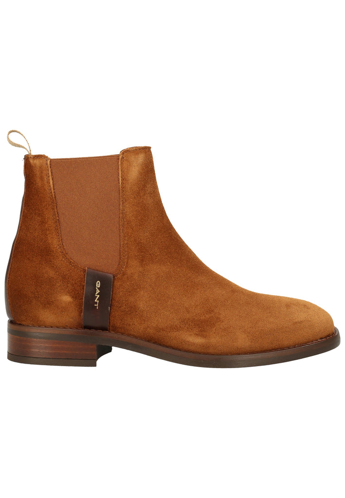 GANT Stiefelette Nubukleder Cognac