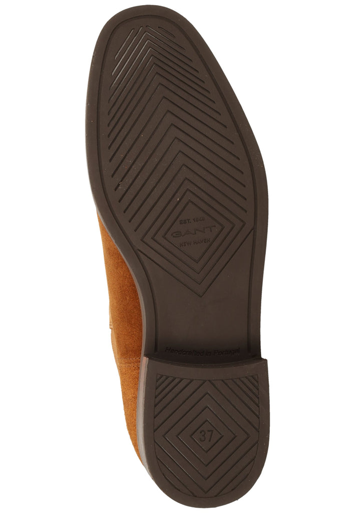 GANT Stiefelette Nubukleder Cognac