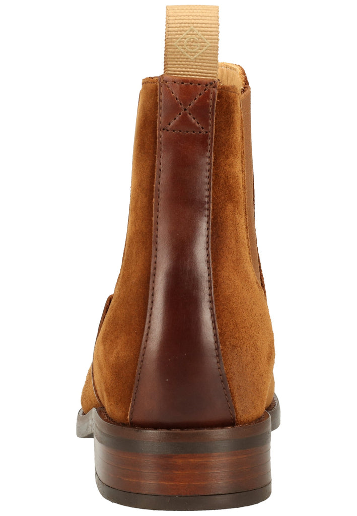 GANT Stiefelette Nubukleder Cognac