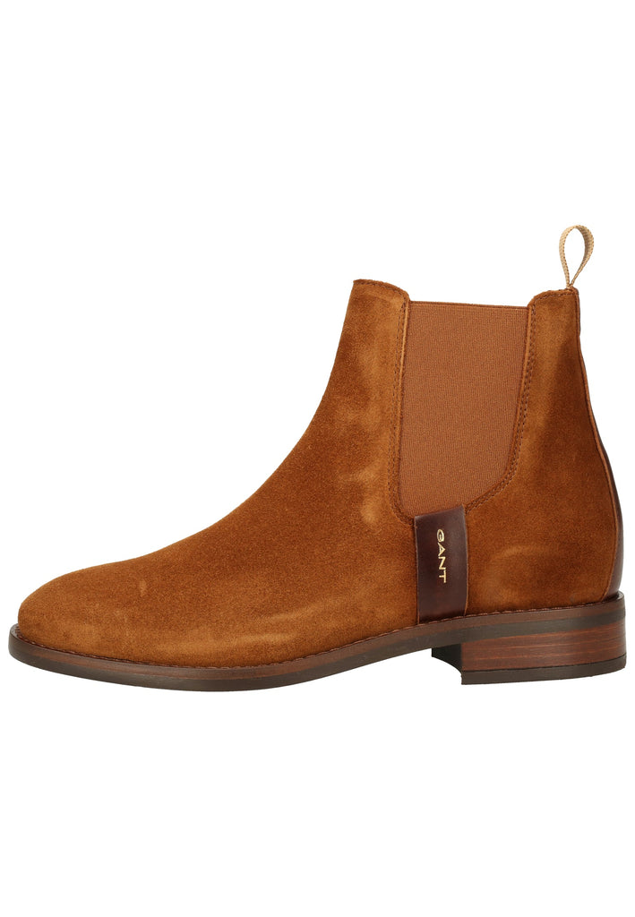 GANT Stiefelette Nubukleder Cognac
