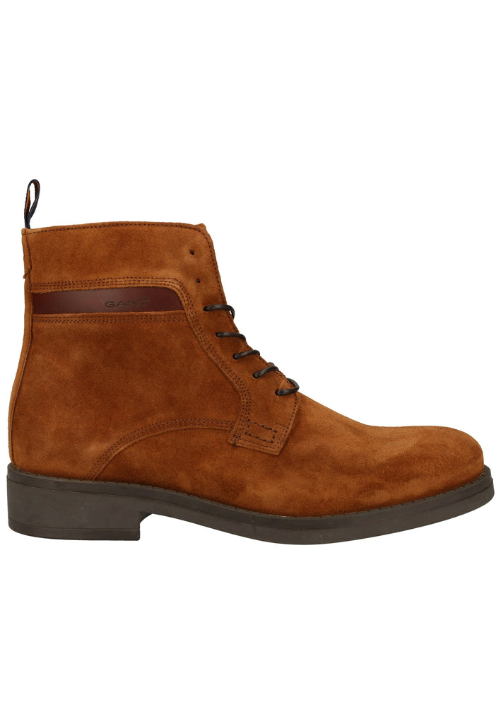 GANT Stiefelette Nubukleder Cognac