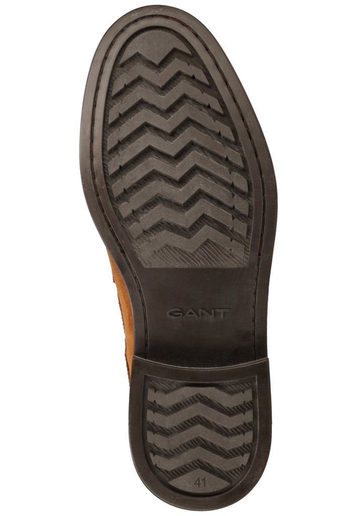 GANT Stiefelette Nubukleder Cognac