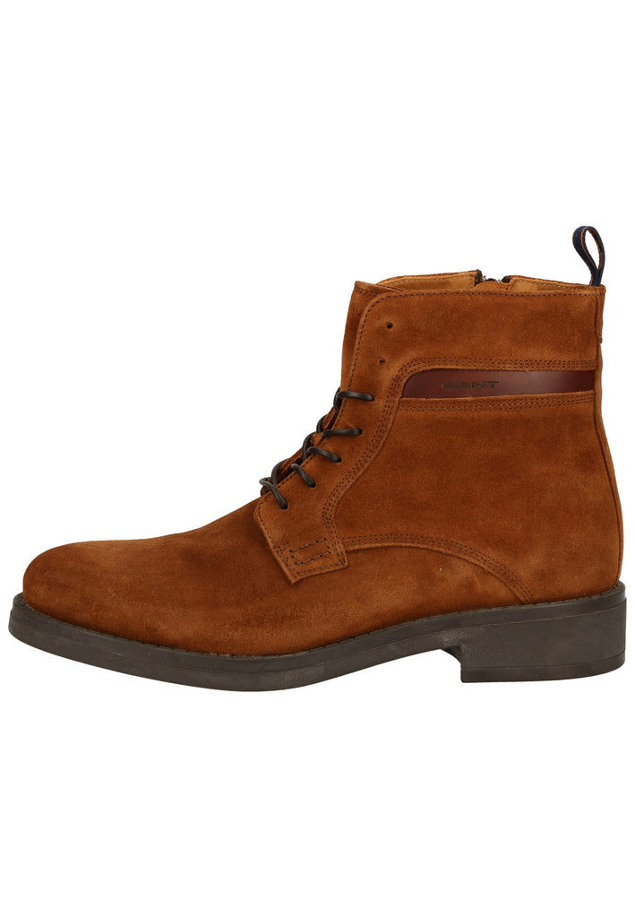 GANT Stiefelette Nubukleder Cognac