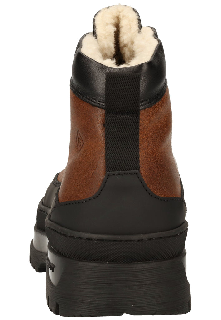 GANT Stiefelette Nubukleder Cognac Warmfutter