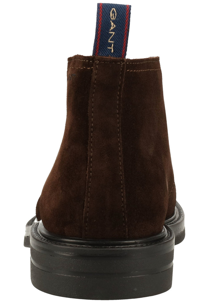 GANT Stiefelette Nubukleder Dunkelbraun