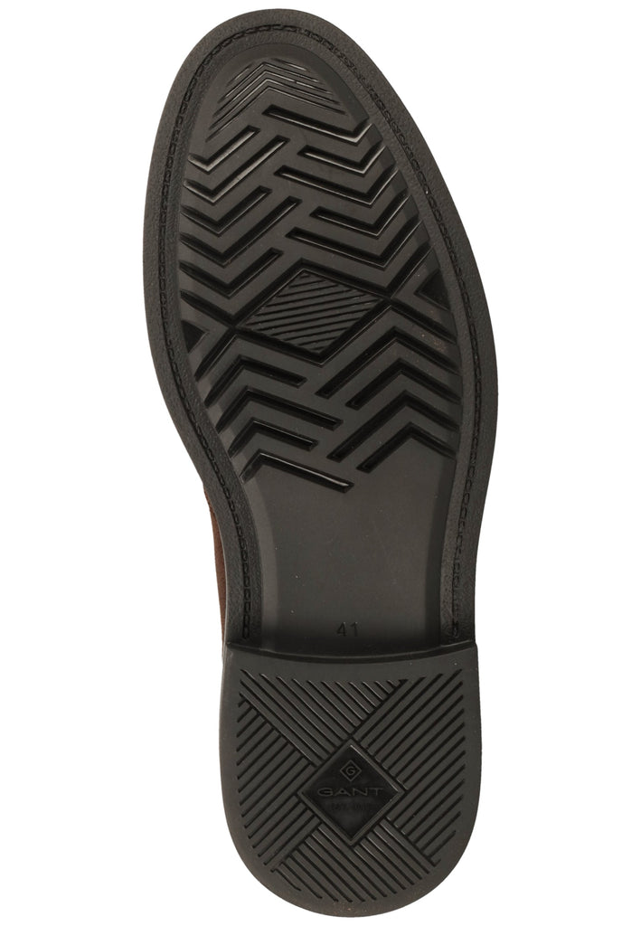 GANT Stiefelette Nubukleder Dunkelbraun