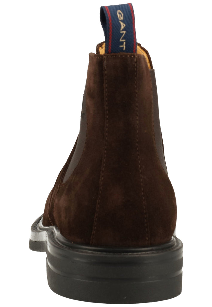 GANT Stiefelette Nubukleder Dunkelbraun