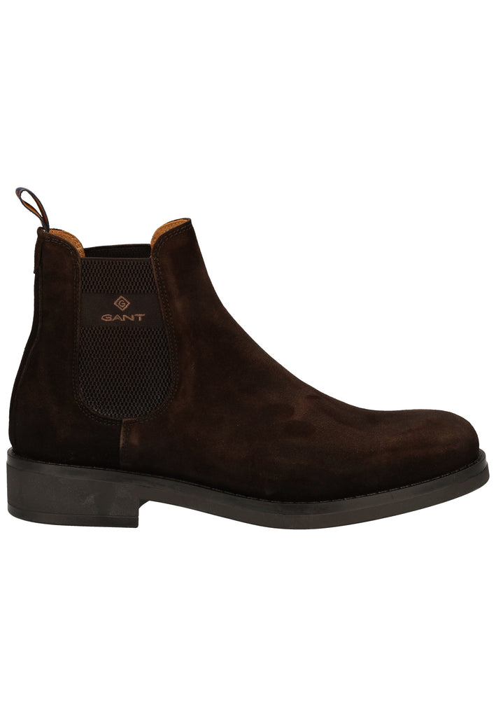 GANT Stiefelette Nubukleder Dunkelbraun