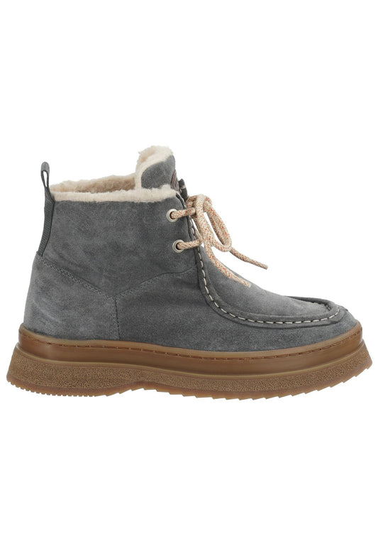 GANT Stiefelette Nubukleder Grau Warmfutter