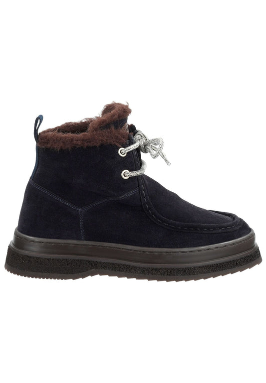 GANT Stiefelette Nubukleder Marine Warmfutter