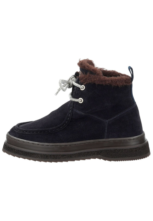 GANT Stiefelette Nubukleder Marine Warmfutter