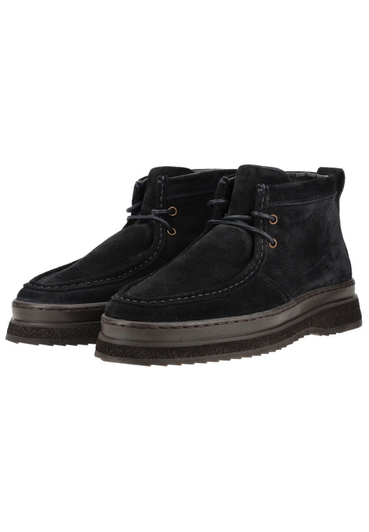 GANT Stiefelette Nubukleder Marine Warmfutter
