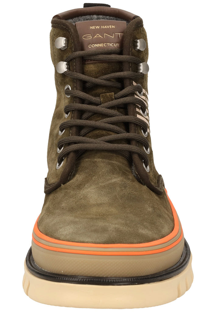 GANT Stiefelette Nubukleder Olive