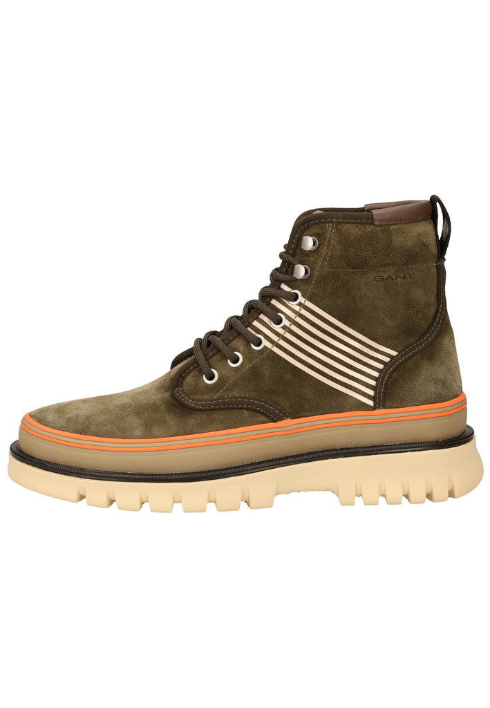 GANT Stiefelette Nubukleder Olive