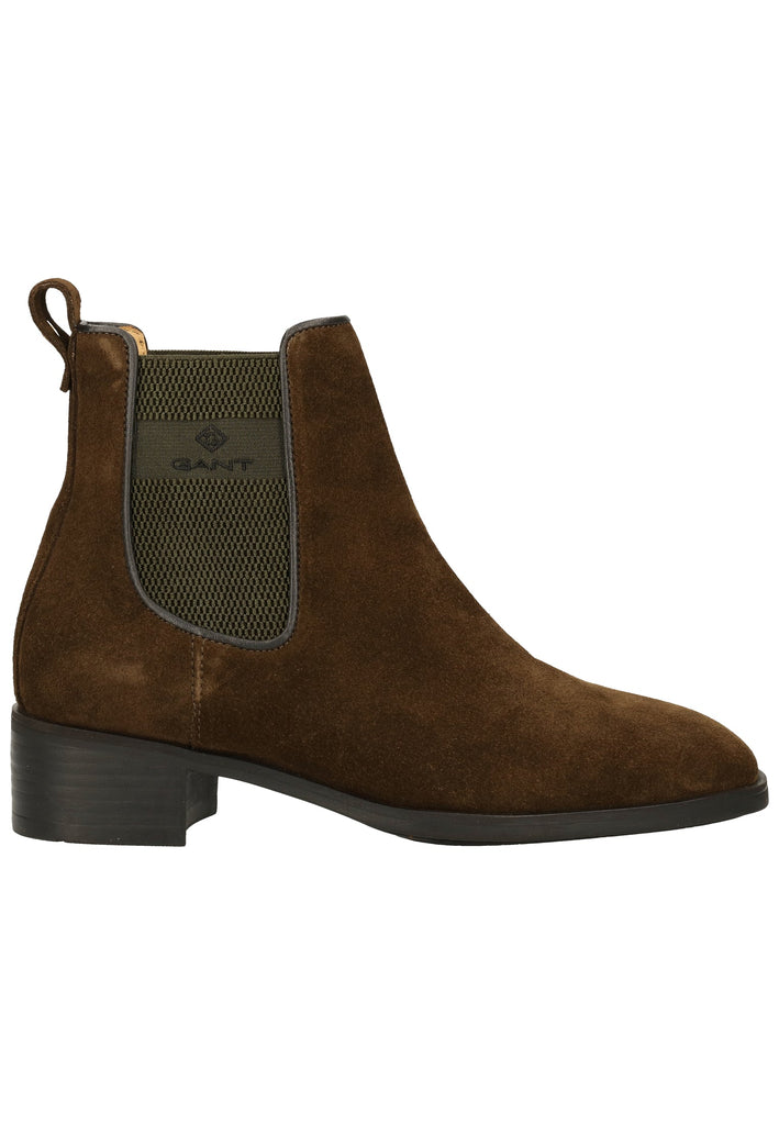 GANT Stiefelette Nubukleder Olive