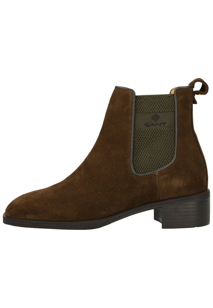GANT Stiefelette Nubukleder Olive