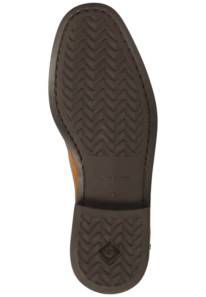 GANT Stiefelette Nubukleder/Textil Braun