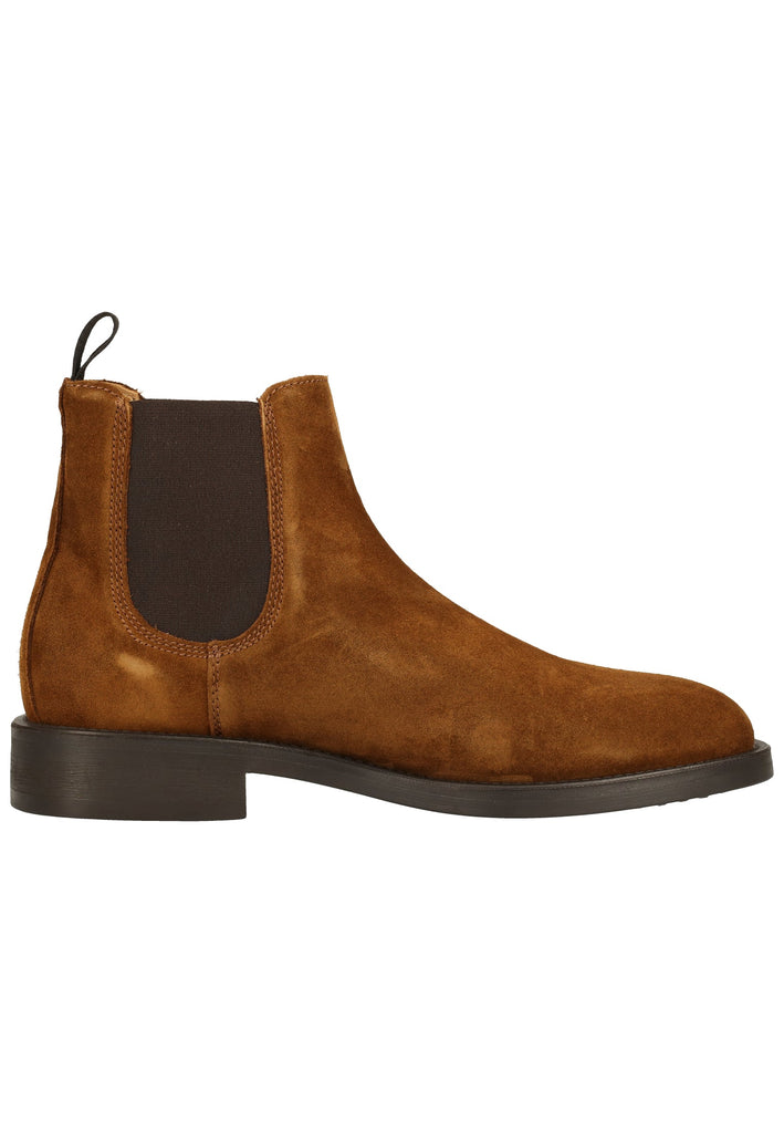 GANT Stiefelette Nubukleder/Textil Braun