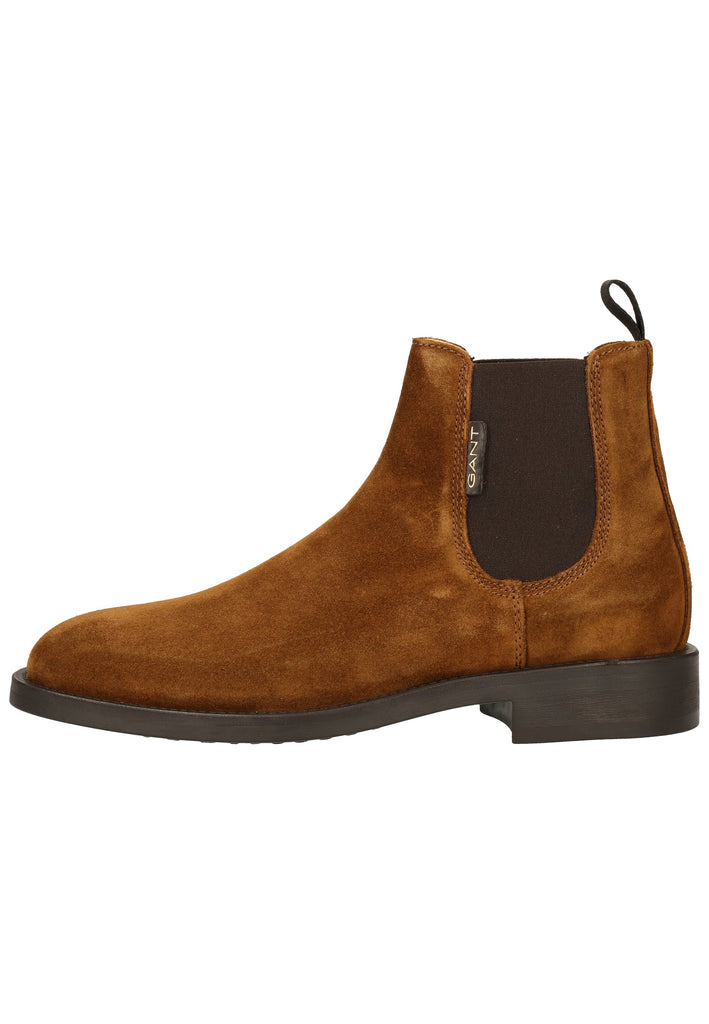 GANT Stiefelette Nubukleder/Textil Braun