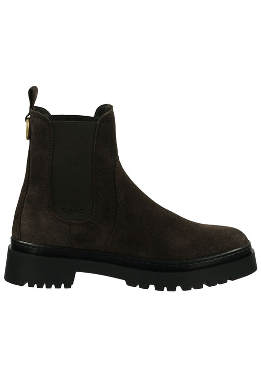 GANT Stiefelette Nubukleder/Textil Espresso