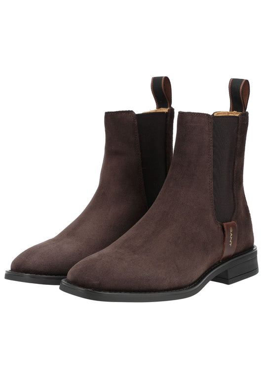 GANT Stiefelette Nubukleder/Textil Espresso