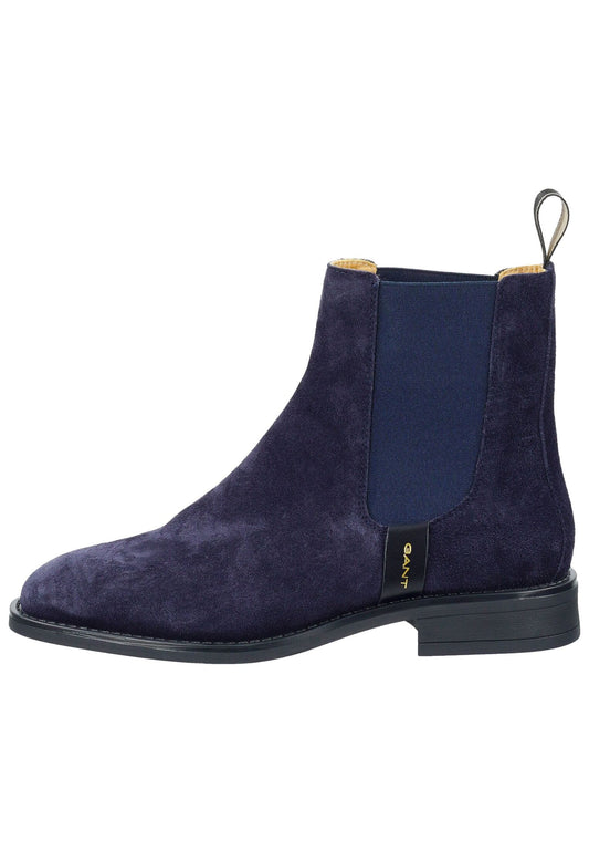 GANT Stiefelette Nubukleder/Textil Marine