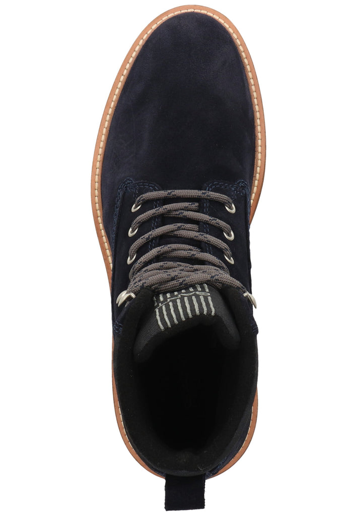 GANT Stiefelette Nubukleder/Textil Marine Warmfutter
