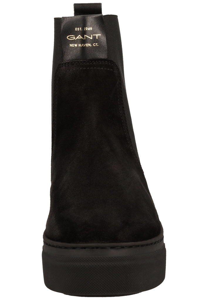GANT Stiefelette Nubukleder/Textil Schwarz