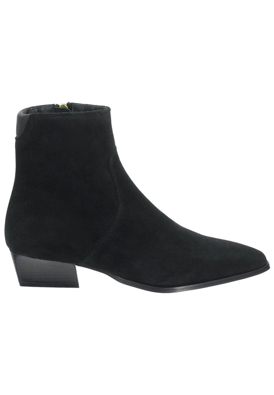 GANT Stiefelette Nubukleder/Textil Schwarz